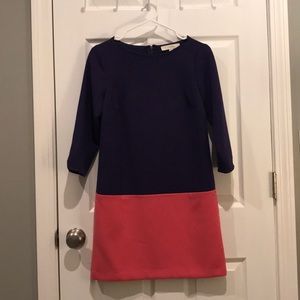 Loft Color block Dress